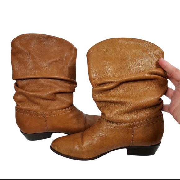 Vintage Leather Nine West Booties - Picture 5 of 12